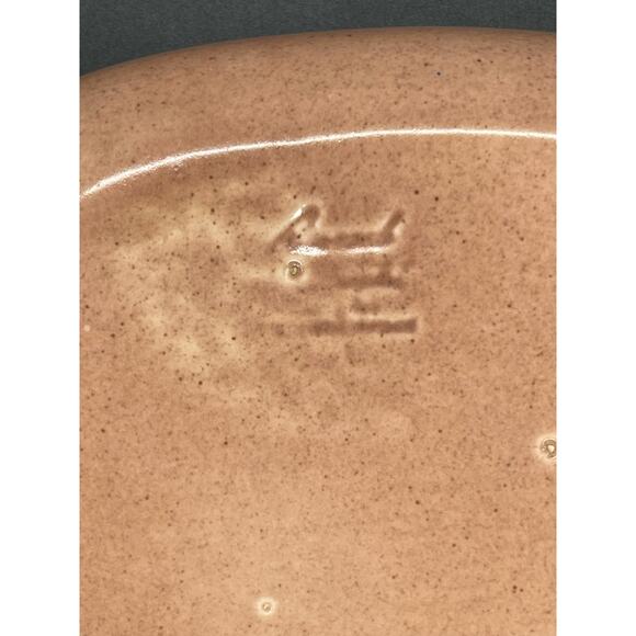 Vintage MCM Russell Wright Steubenville Coral Serving Bowl with Folded Edge - Picture 3 of 6